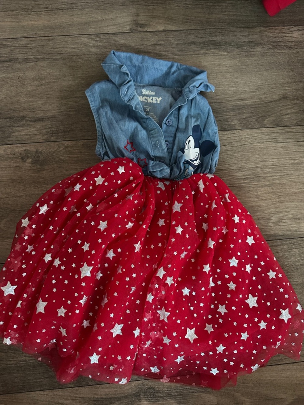 Disney Mickey 4th of July dress 2T